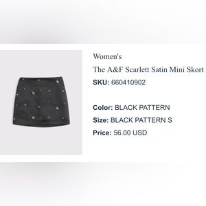 Super cute mini skort (never been worn). Adorable embellishments & comfy!